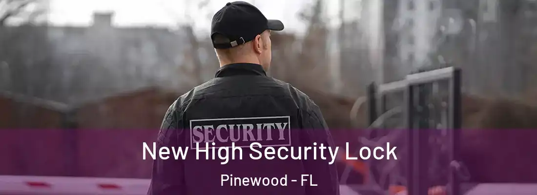  New High Security Lock Pinewood - FL